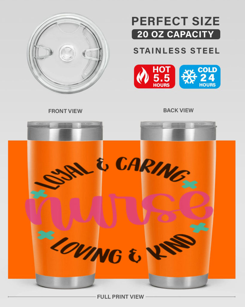 Nurse Loyal Caring Style Style 104#- nurse- tumbler