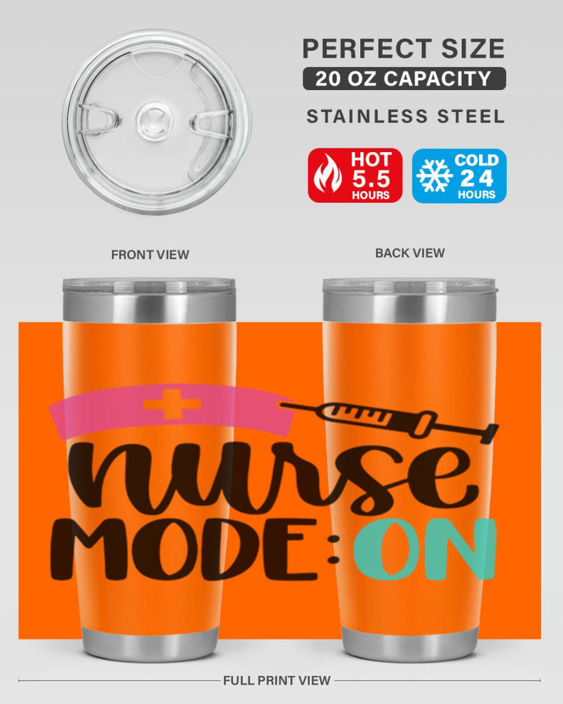 Nurse Mode ON Style Style 102#- nurse- tumbler