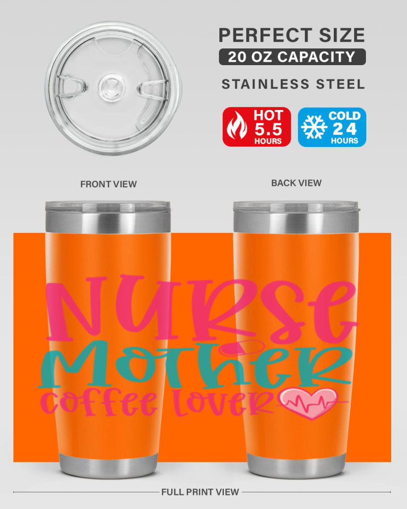 Nurse Mother Coffee Lover Style Style 99#- nurse- tumbler