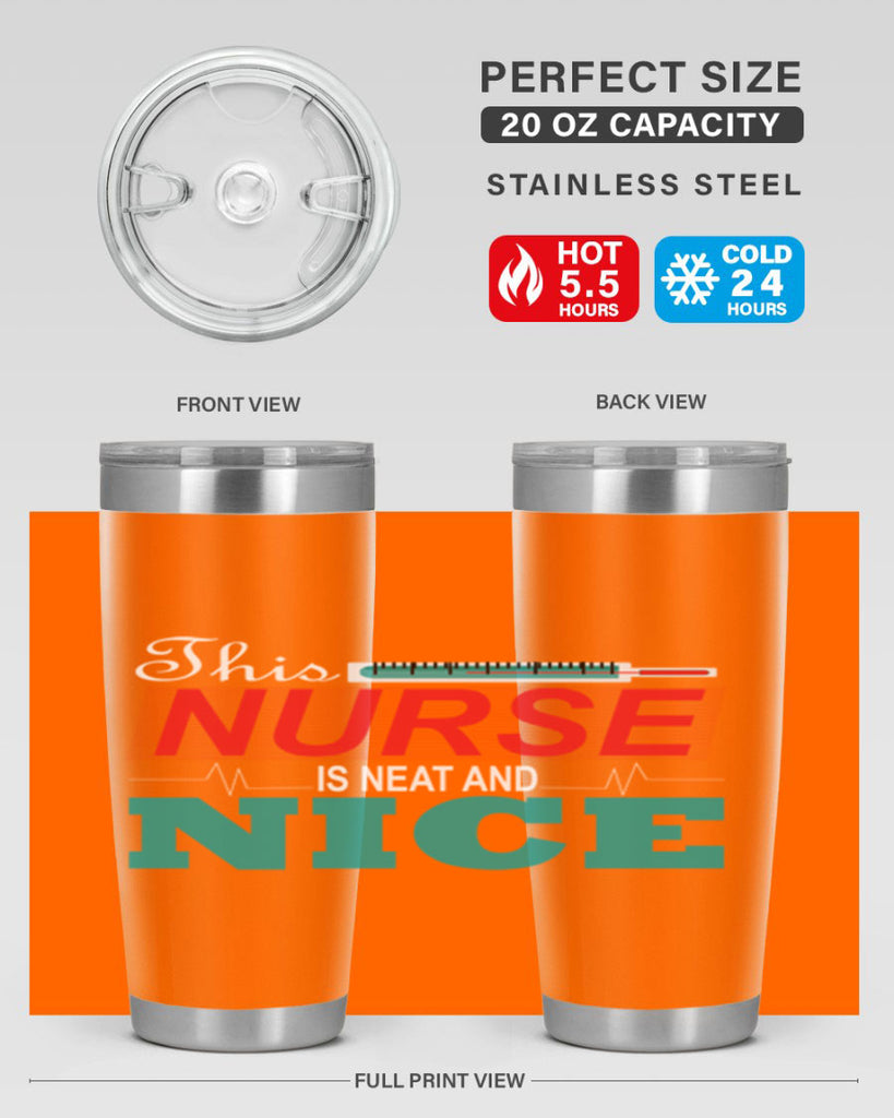 Nurse NiceTransperntPNG Style 403#- nurse- tumbler