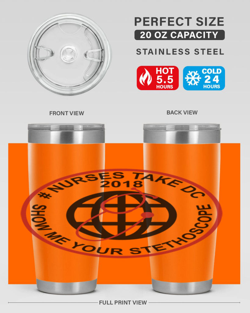 Nurse Takes Dc Design Style 335#- nurse- tumbler