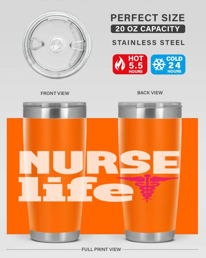 Nurse life Style 283#- nurse- tumbler