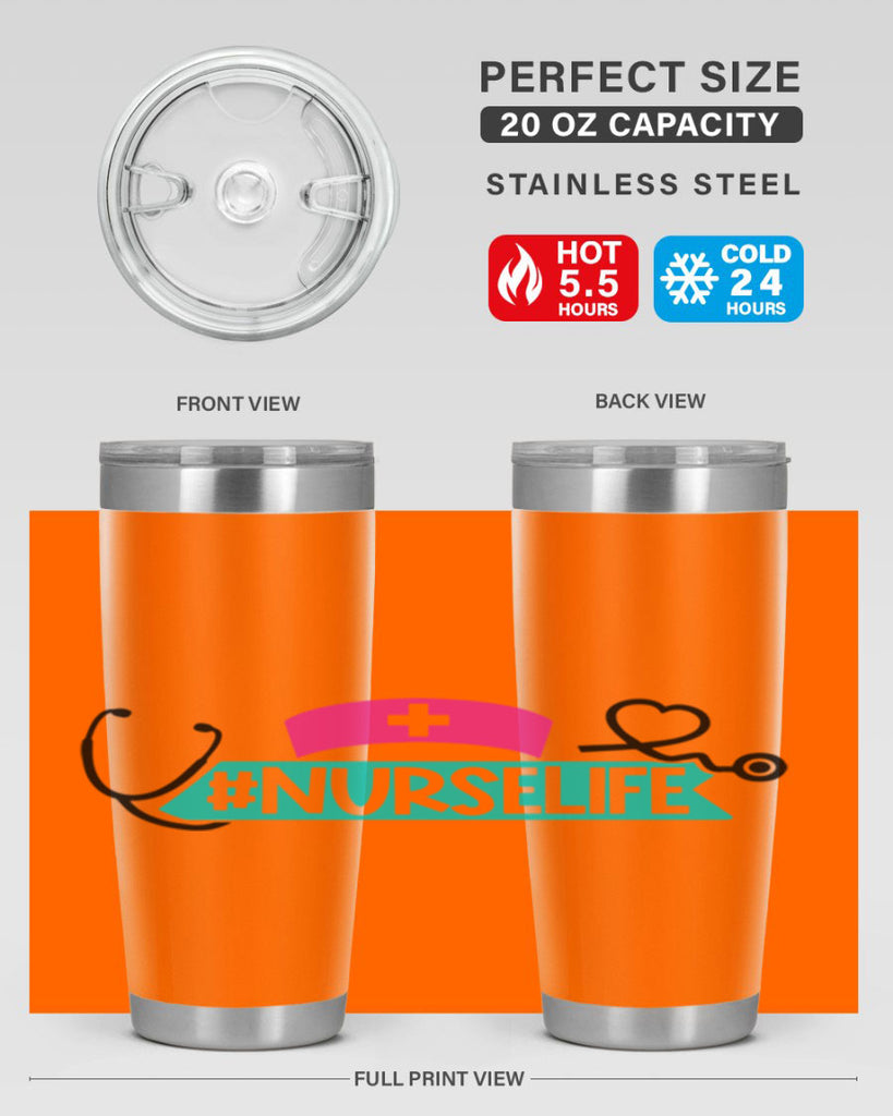 Nurselife Style Style 92#- nurse- tumbler