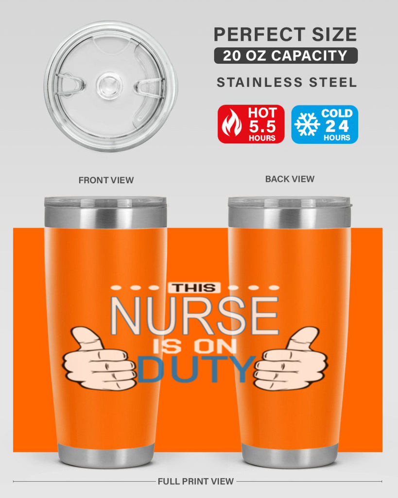 NursetransperntPNG Style 400#- nurse- tumbler