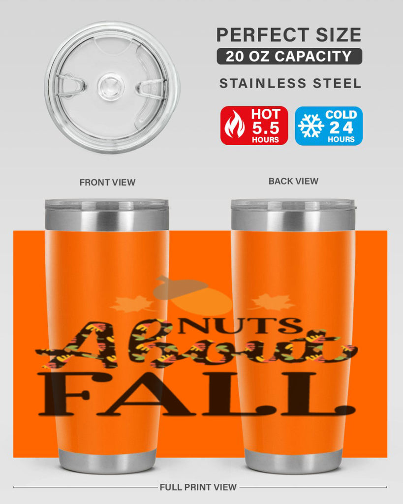 Nutsaboutfall 447#- fall- Tumbler