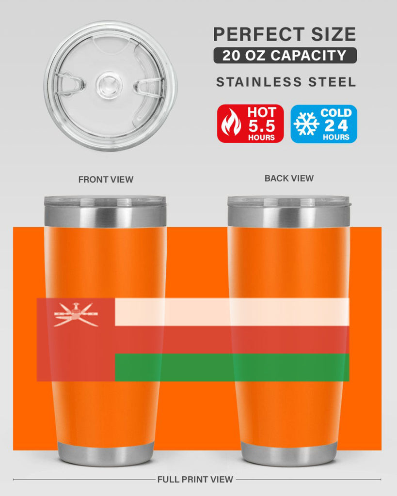 Oman 67#- world flags- Tumbler