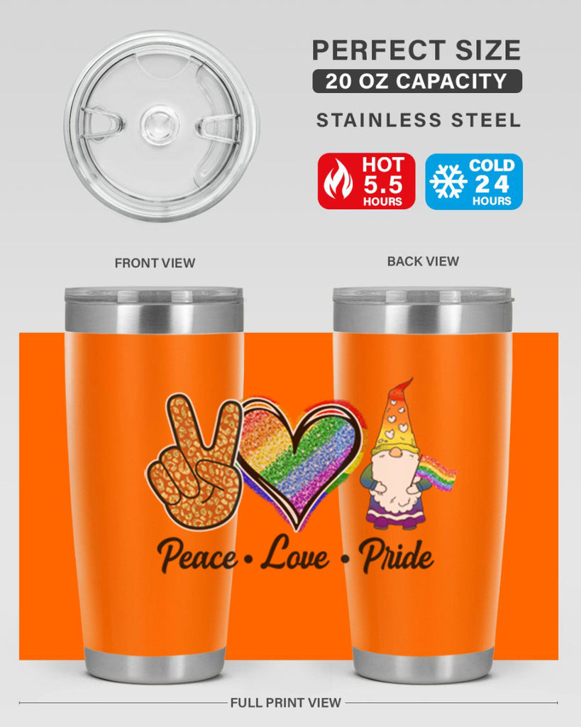 Peace Love Gnome Lgbt Flag  54#- lgbt- Tumbler