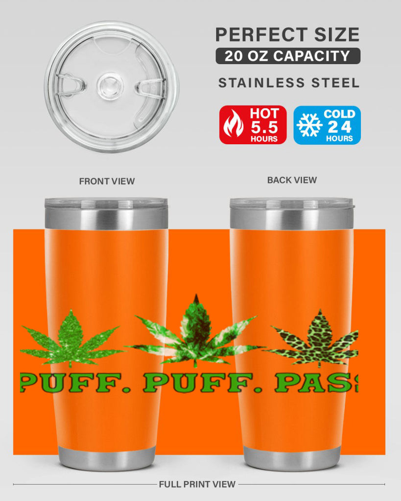 Puff Puff Pass 221#- marijuana- Tumbler