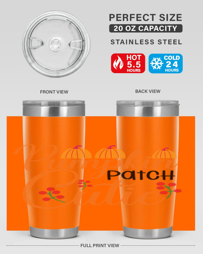 Pumpkin Patch Cutie 529#- fall- Tumbler