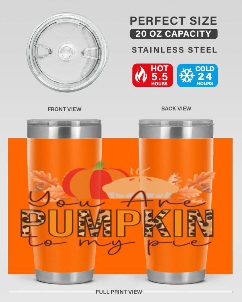 Pumpkin Pie Fall 531#- fall- Tumbler