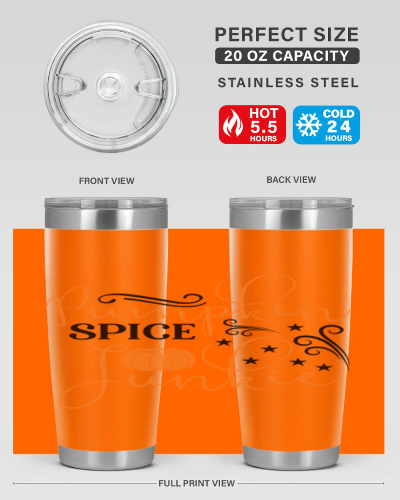 Pumpkin Spice Junkie 549#- fall- Tumbler