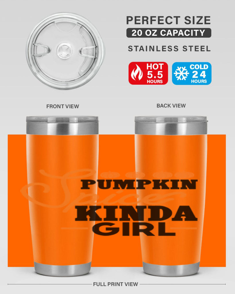Pumpkin Spice Kinda Girl 552#- fall- Tumbler