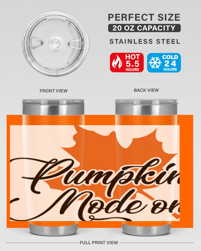 PumpkinModeondesign 563#- fall- Tumbler