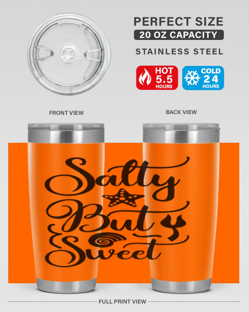 Salty but sweet design 571#- mermaid- Tumbler