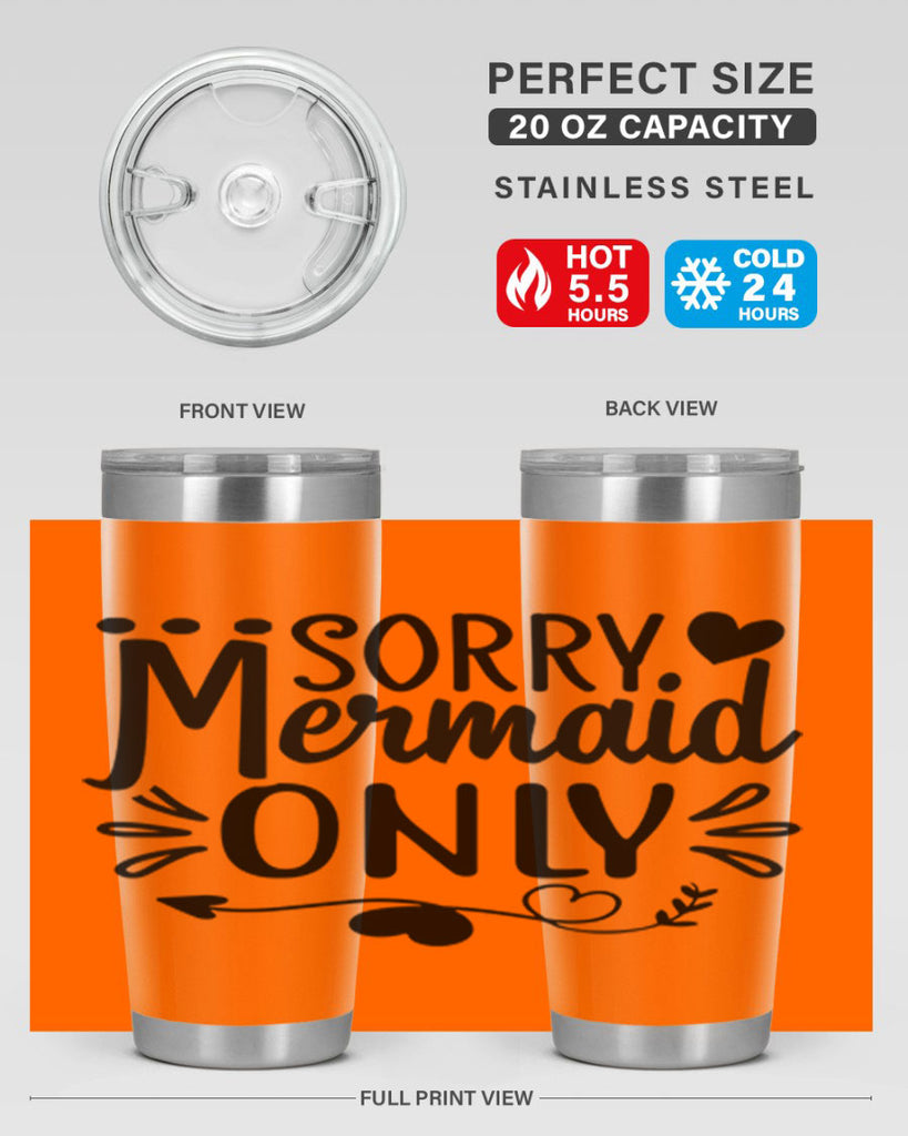 Sorry mermaid only 612#- mermaid- Tumbler