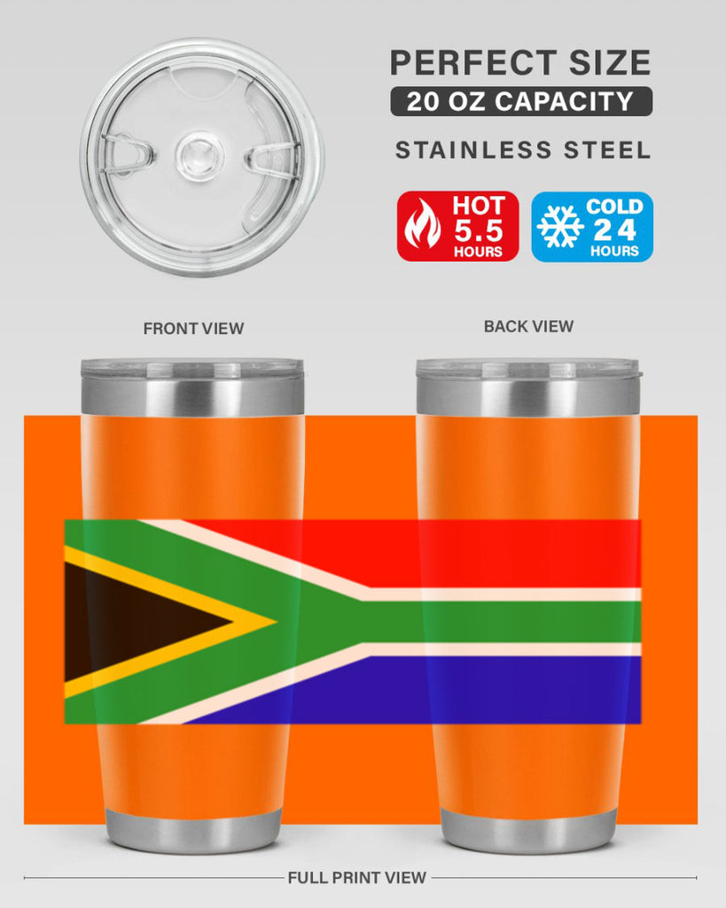 South Africa 36#- world flags- Tumbler