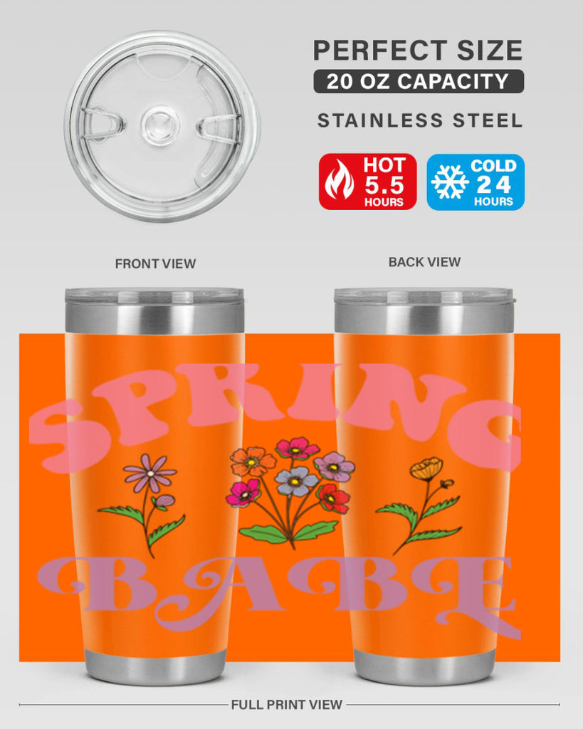 Spring Babe  480#- spring- Tumbler
