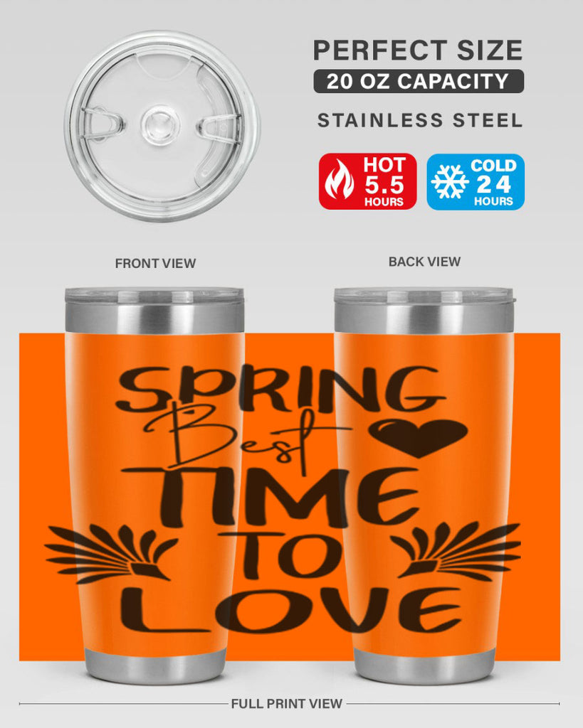 Spring Best Time to Love 414#- spring- Tumbler