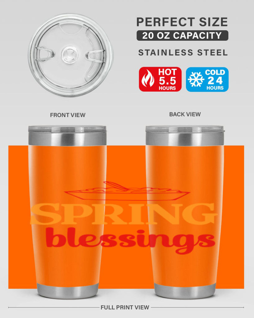 Spring blessings 420#- spring- Tumbler