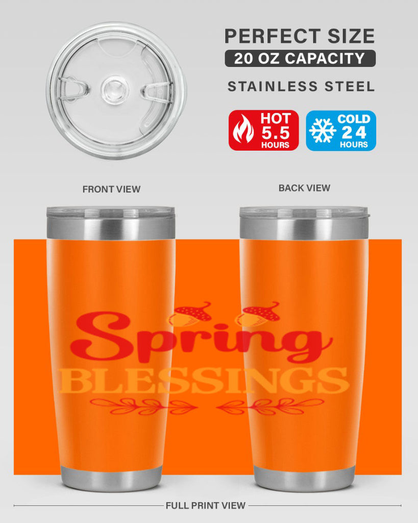 Spring blessings 421#- spring- Tumbler