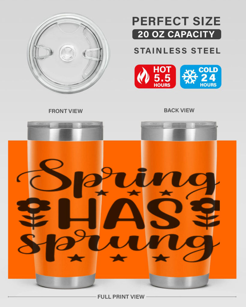 Spring has sprung  491#- spring- Tumbler