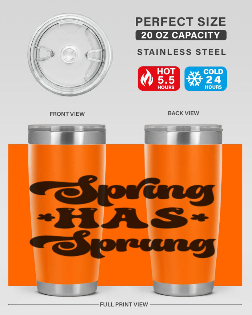 Spring has sprung  492#- spring- Tumbler
