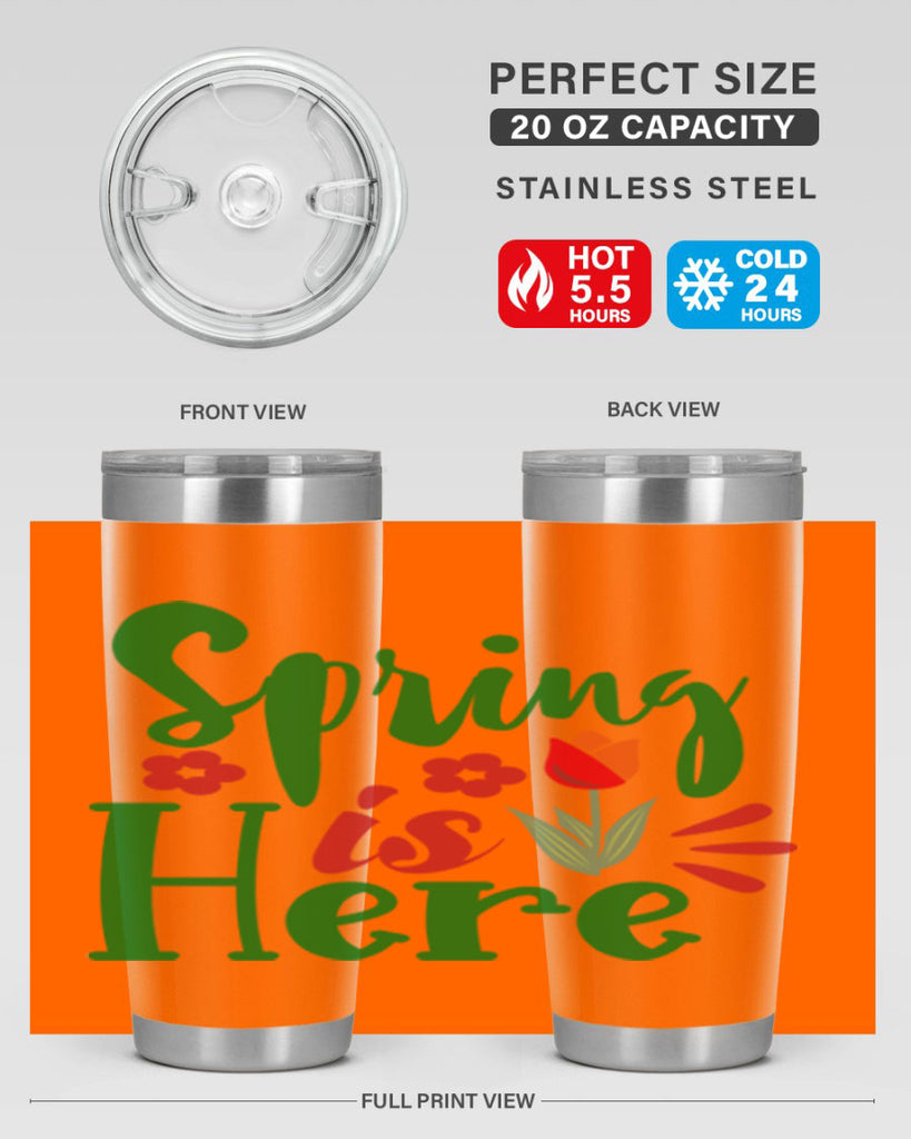 Spring is Here 497#- spring- Tumbler