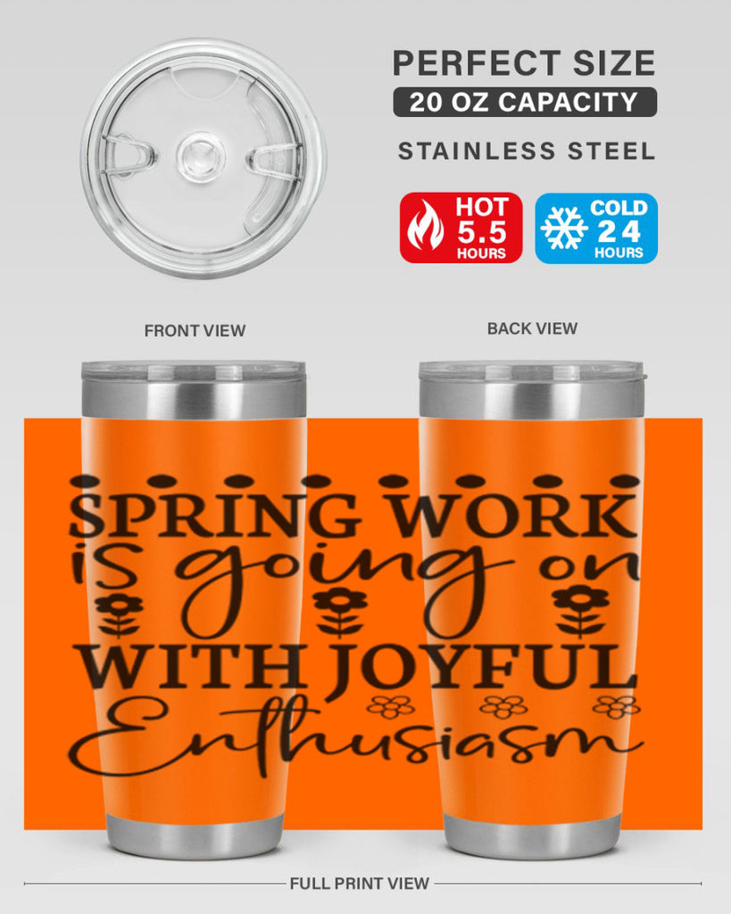 Spring work is going on 521#- spring- Tumbler