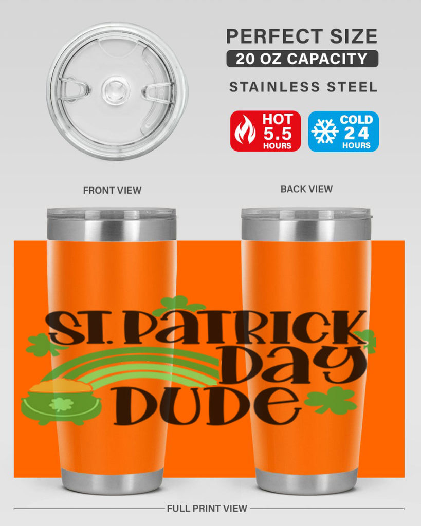 St Patrick Day Dude Style 29#- St Patricks Day- Tumbler