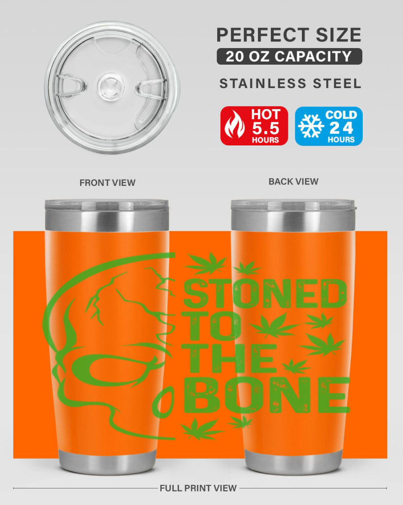 Stone To The Bone 252#- marijuana- Tumbler