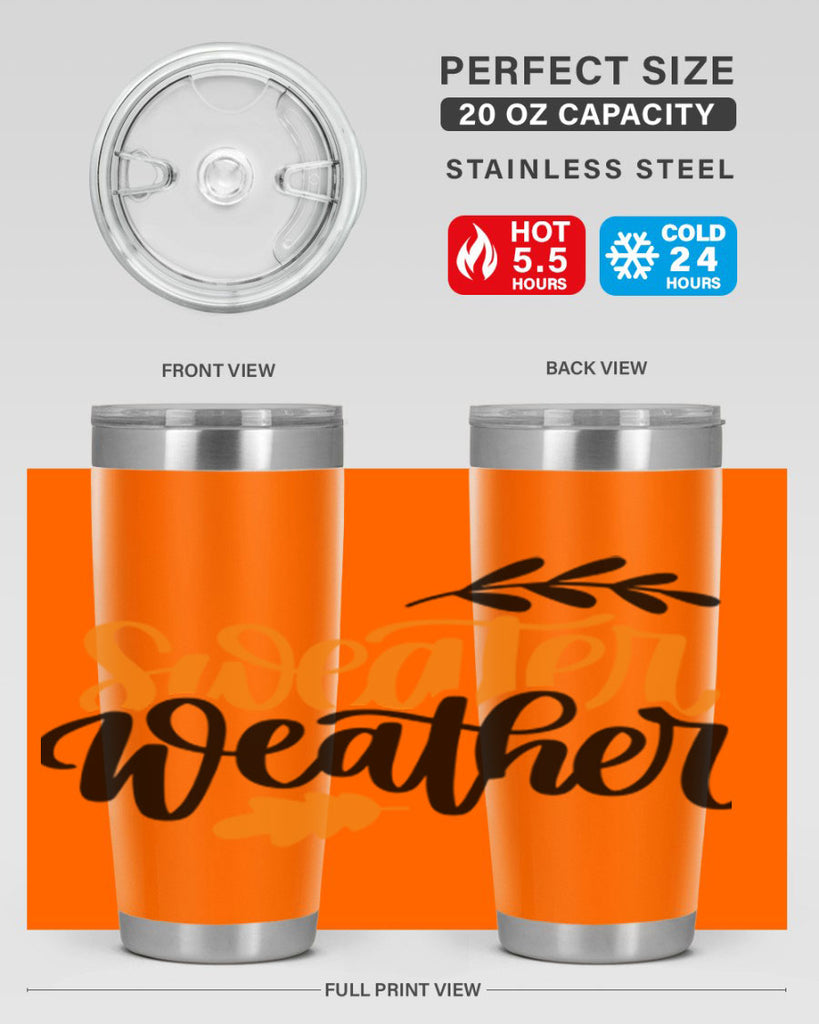 Sweater Weather 510#- fall- Tumbler