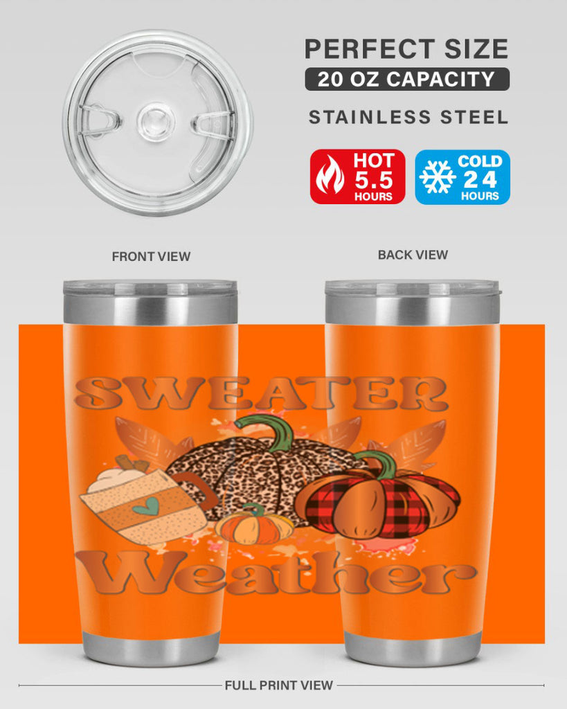 Sweater Weather 589#- fall- Tumbler