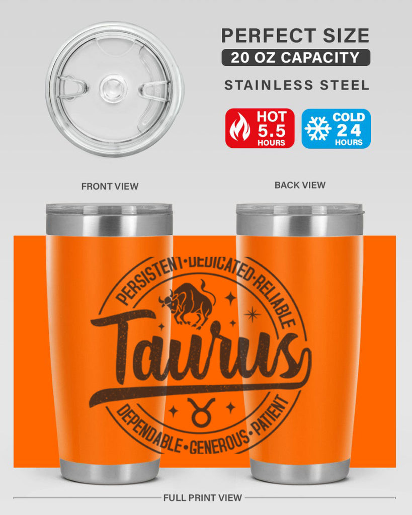 Taurus 494#- zodiac- Tumbler