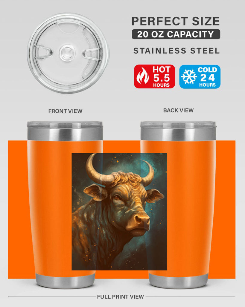 Taurus 55#- zodiac- Tumbler