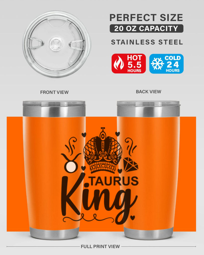 Taurus king 501#- zodiac- Tumbler