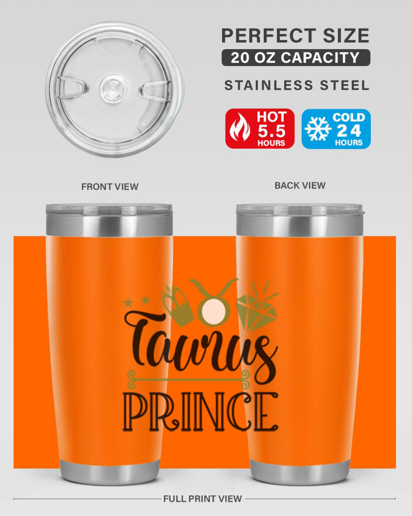 Taurus prince 502#- zodiac- Tumbler