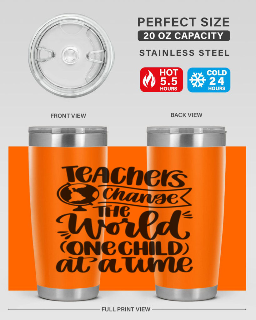 Teachers Change The Style 45#- teacher- tumbler