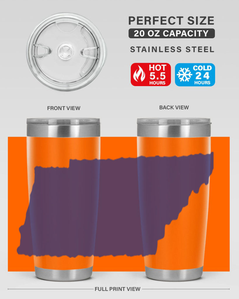 Tennessee 9#- stateflags- Tumbler