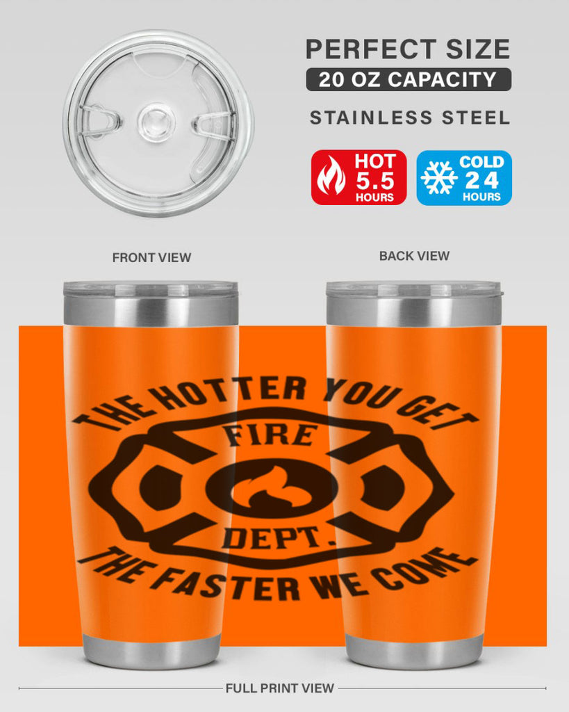 The hotter Style 18#- fire fighter- tumbler