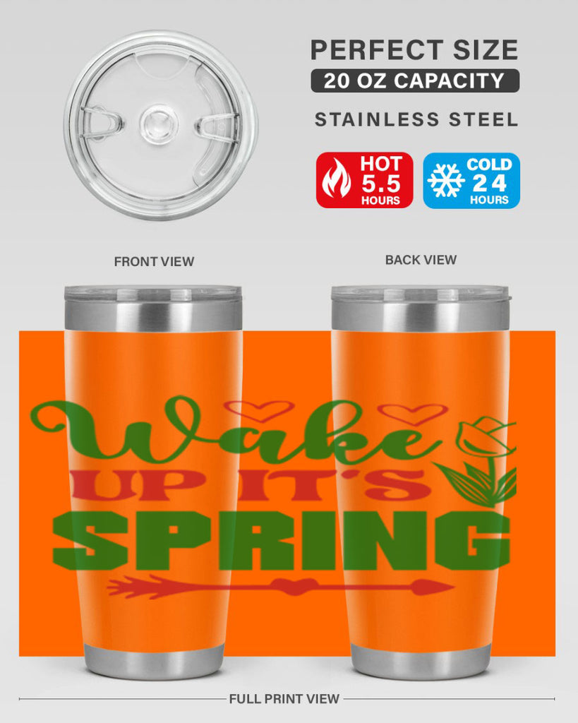 Wake Up Its Spring 562#- spring- Tumbler