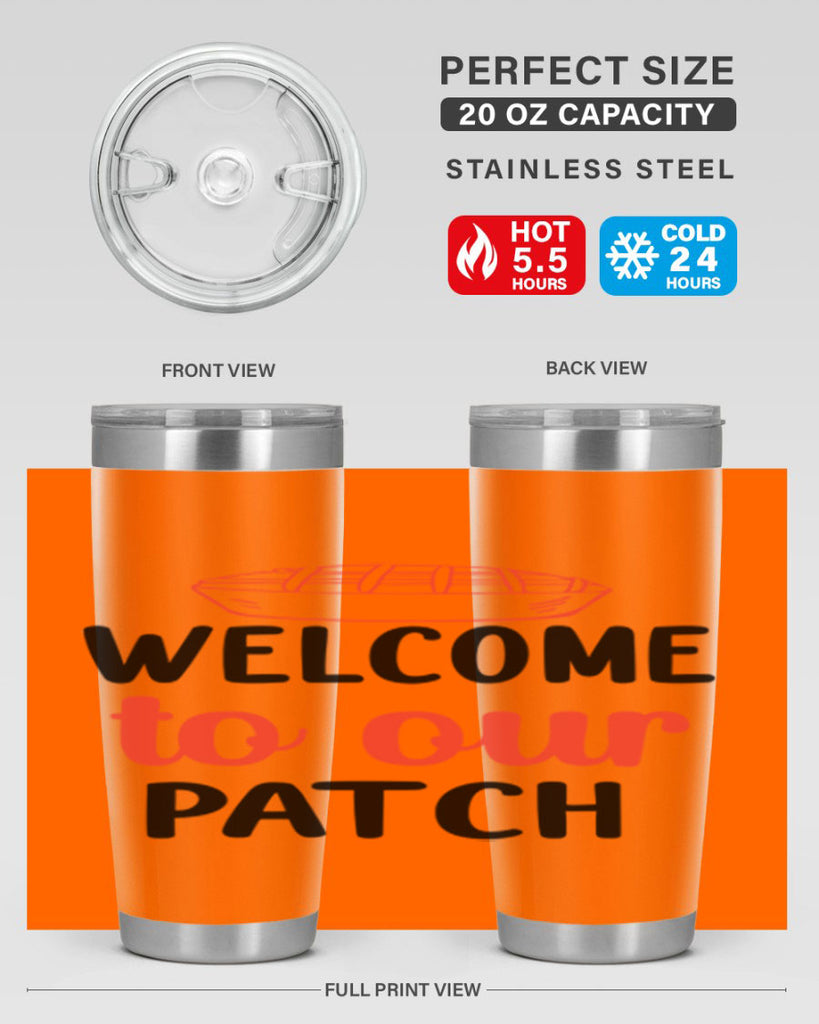 Welcome to our patch 634#- fall- Tumbler