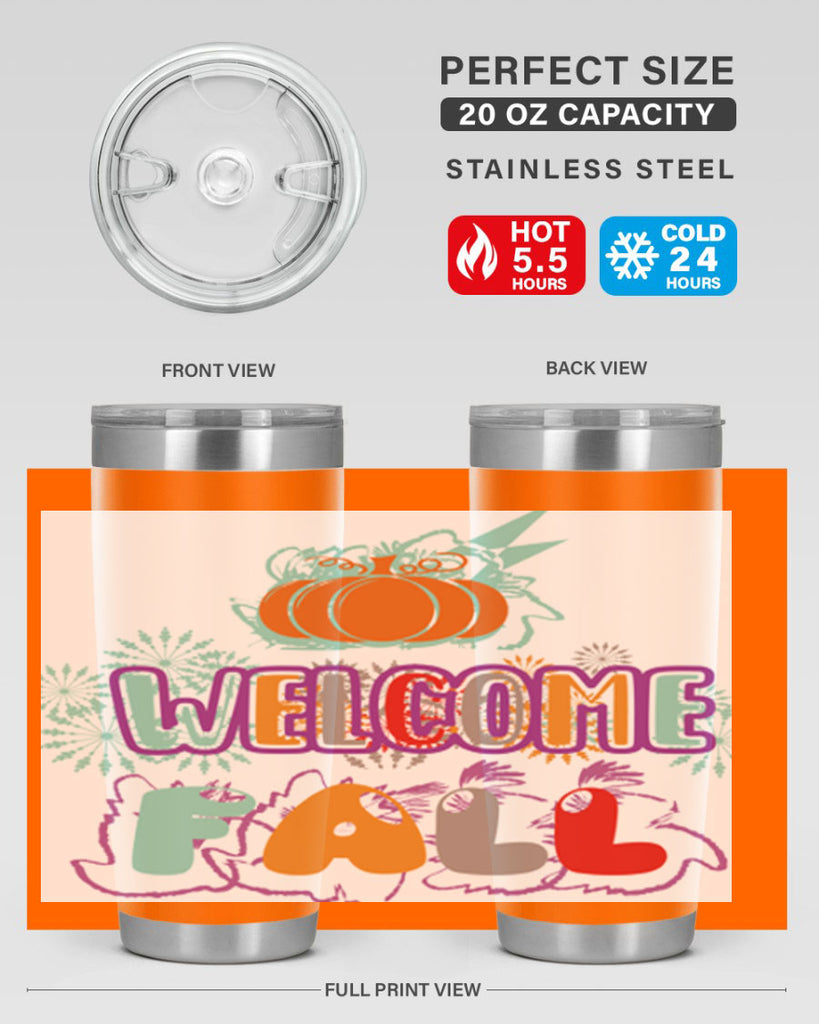 WelcomeFalldesign 638#- fall- Tumbler