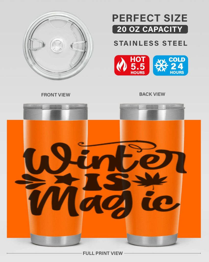 Winter Is Magic 503#- winter- Tumbler