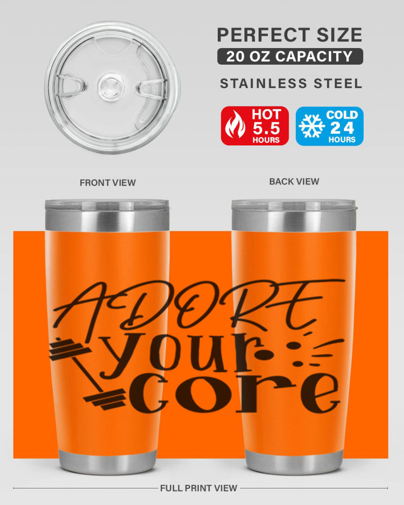 adore your core 53#- gym- Tumbler