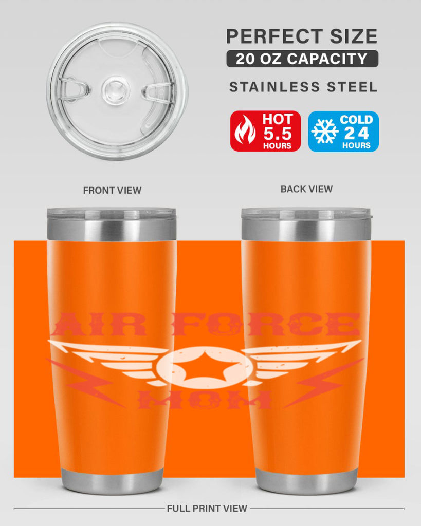 air force mom 225#- mom- Tumbler