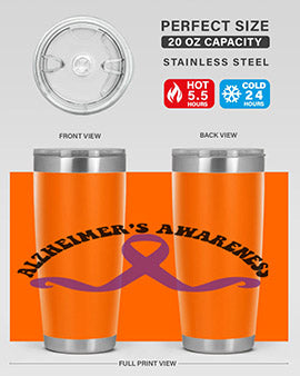 alzheimers awareness 113#- alzheimers- Tumbler