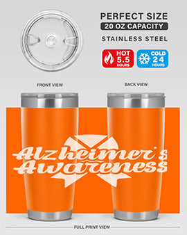 alzheimers awareness 124#- alzheimers- Tumbler