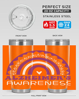 alzheimers awareness style 46#- alzheimers- Tumbler