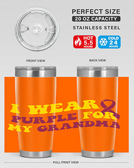 alzheimers awareness style 62#- alzheimers- Tumbler