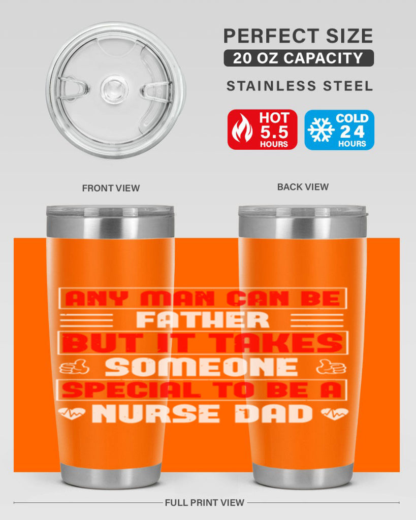 any man can be father Style 272#- nurse- tumbler